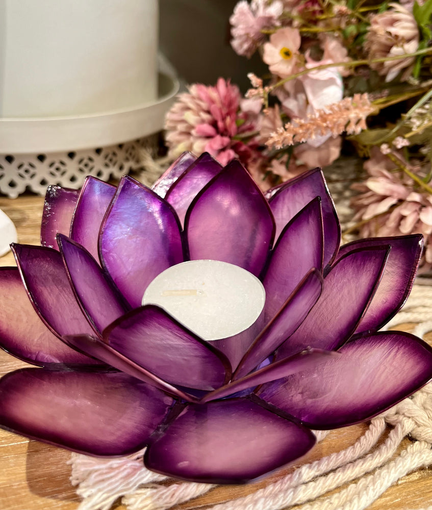 
                  
                    Lotus Flower Tea Light Holder
                  
                