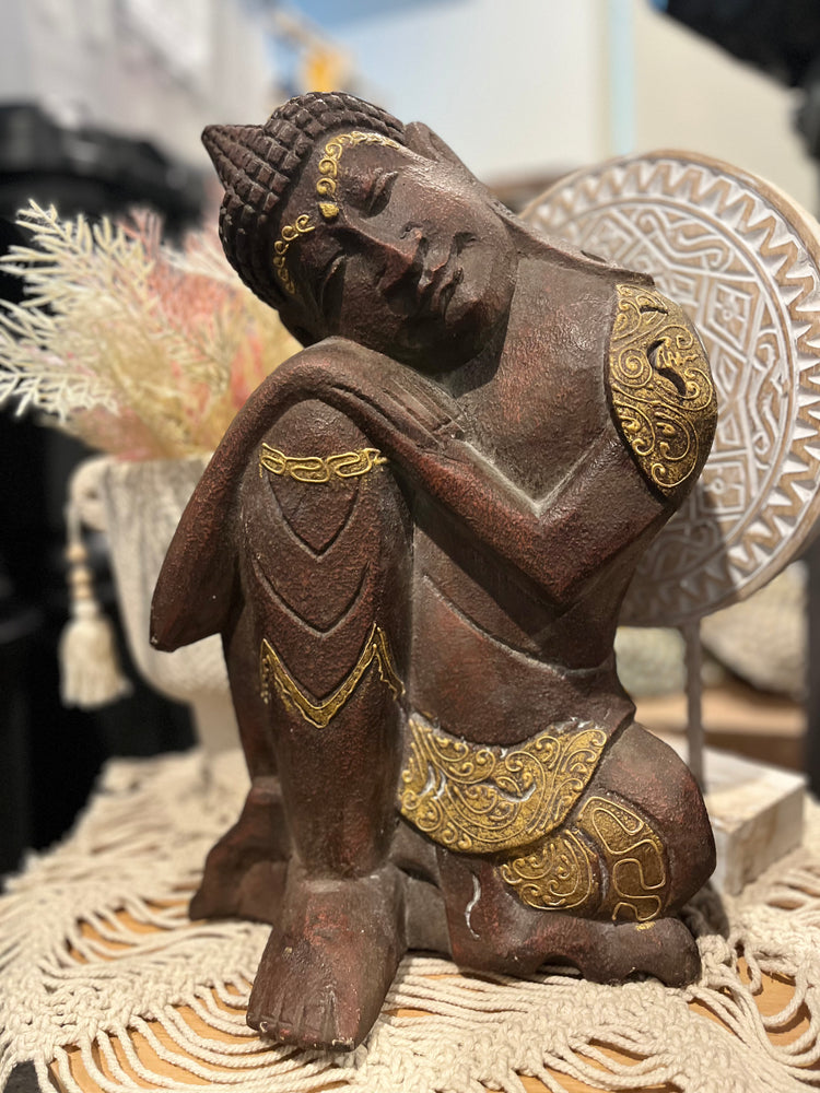 
                  
                    Carved Wooden Sitting Buddha
                  
                