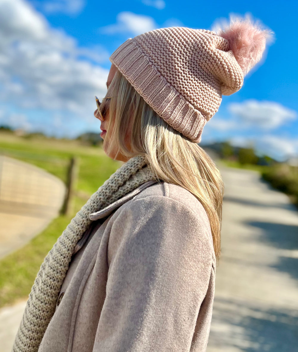 Sherpa Lined Beanie