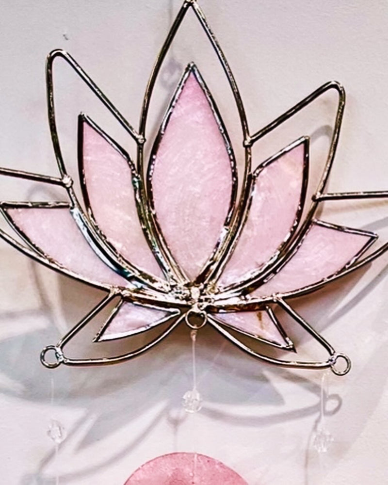 
                  
                    Capiz Lotus Flower Wind Chime
                  
                