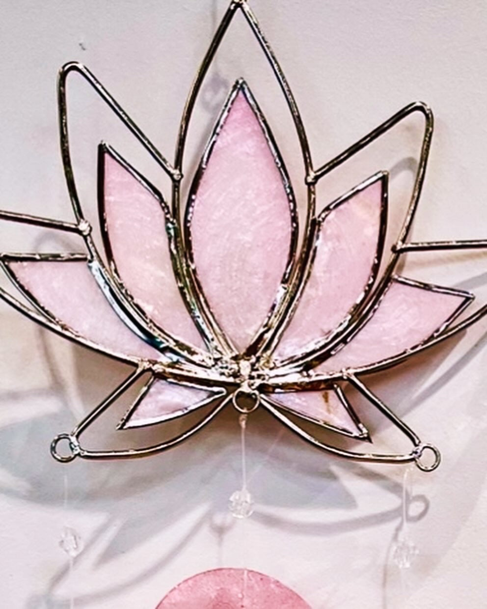 
                  
                    Capiz Lotus Flower Wind Chime
                  
                