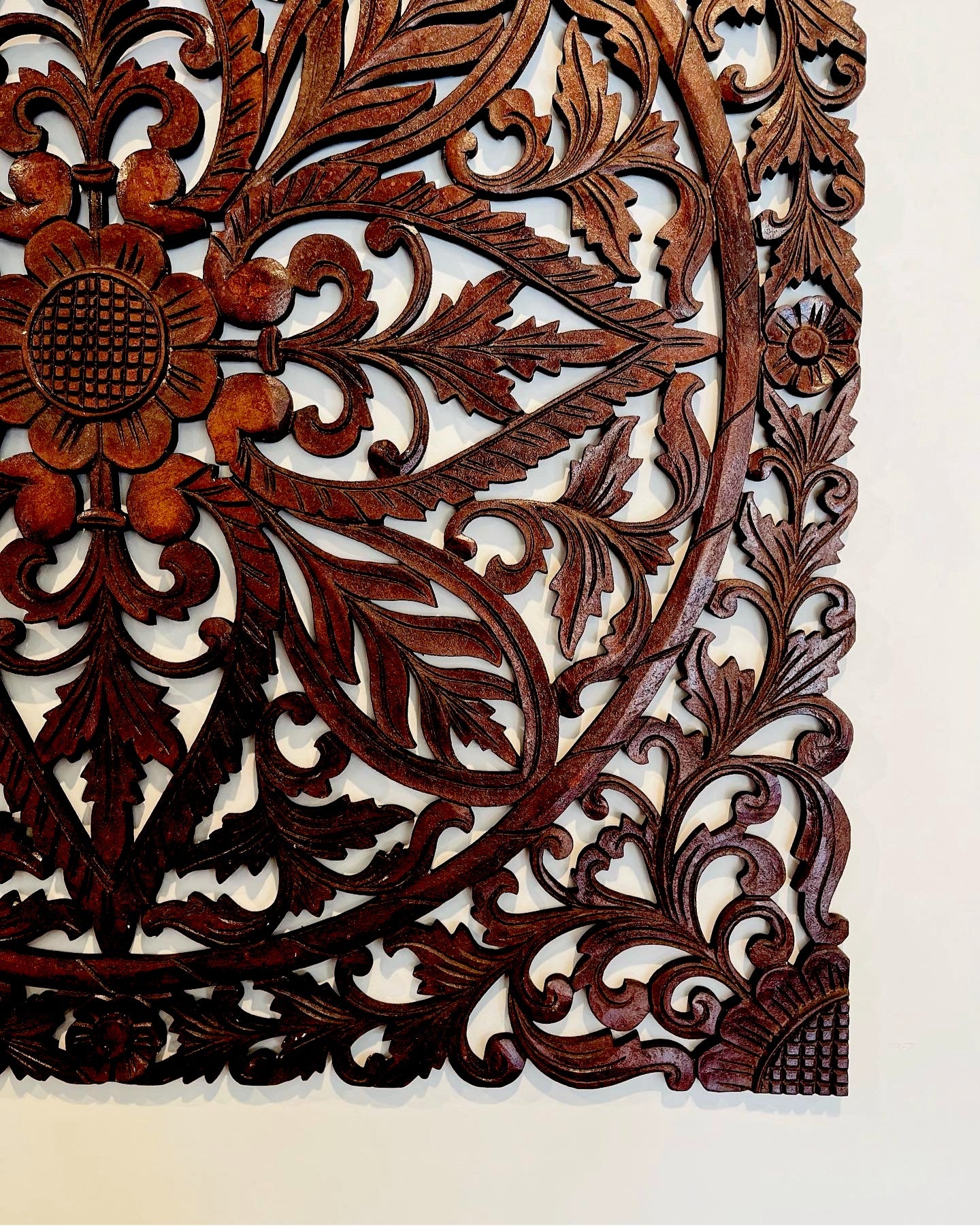 
                  
                    Carved Wooden Wall Hanging
                  
                
