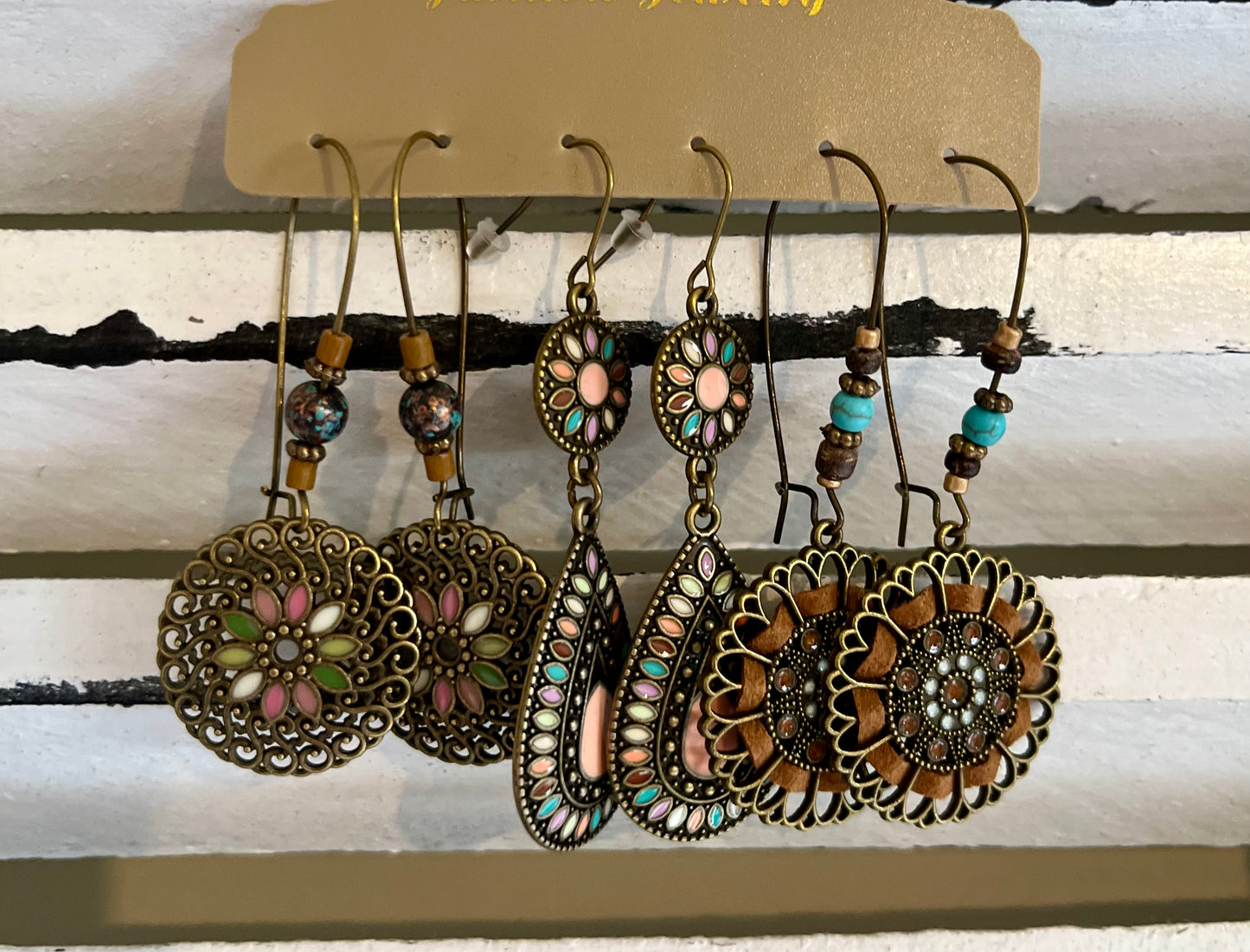 Bohemian online earring set