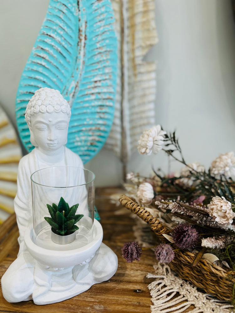 
                  
                    Buddha with glass cable holder in
                  
                