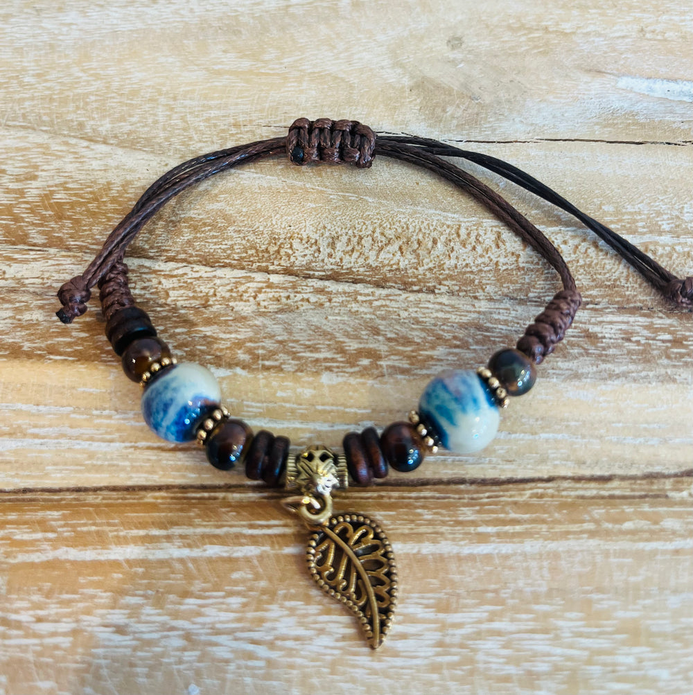 Boho Faux Leather Bracelet