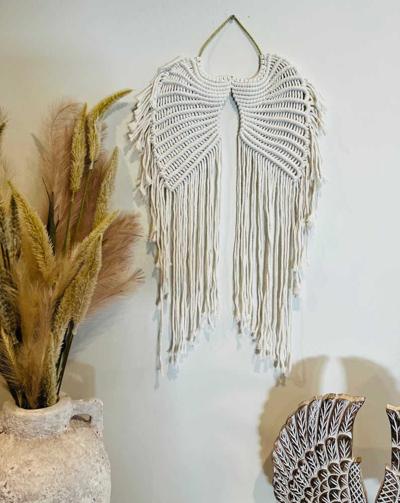 
                  
                    Macrame Angel Wings
                  
                