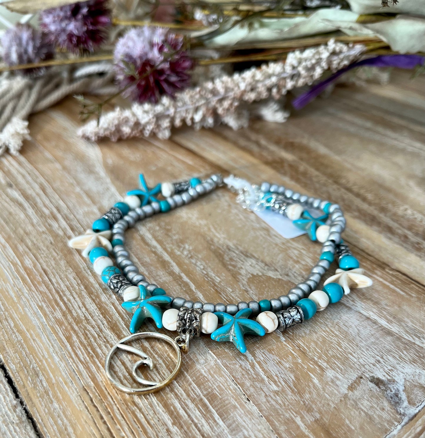 
                  
                    Boho Beaded Anklet
                  
                