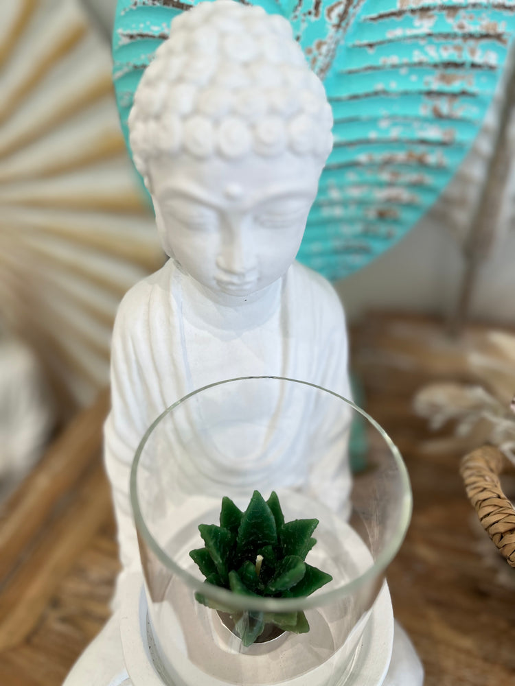 
                  
                    Buddha with glass cable holder in
                  
                