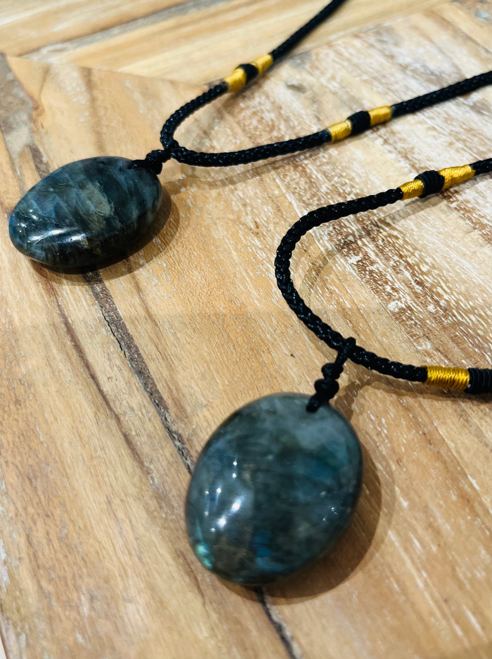 Labradorite Crystal Pendant