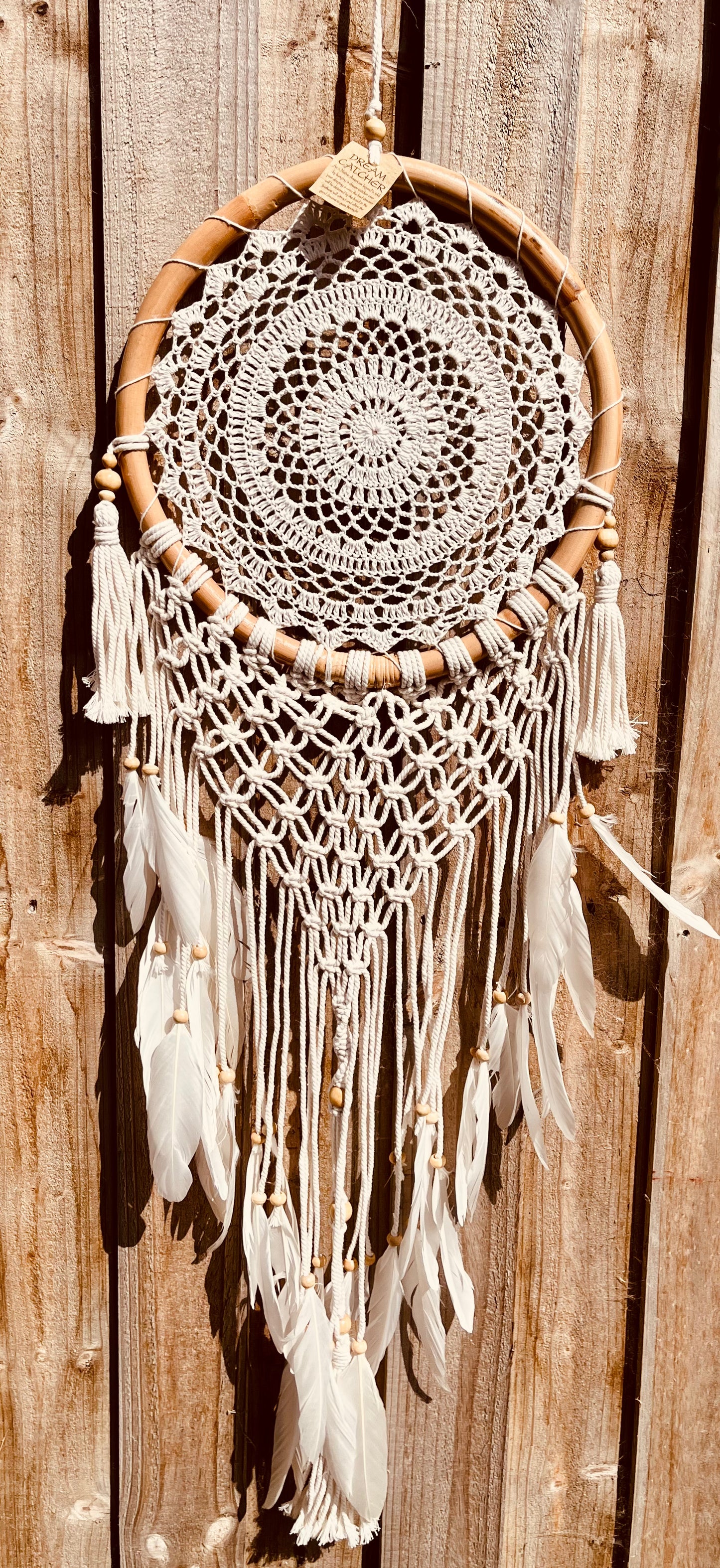
                  
                    Large Macrame Dream Catcher
                  
                