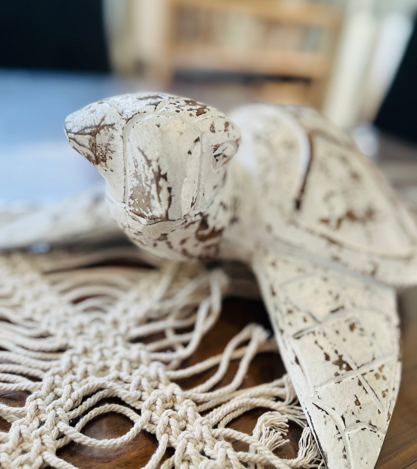 
                  
                    Wooden Carved Turtle
                  
                
