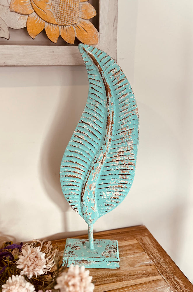 
                  
                    Boho Wooden Decorative Leaf
                  
                